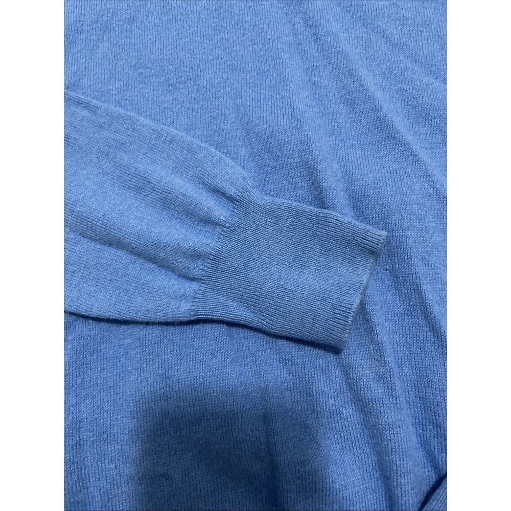 Peter Millar Sweater Mens Medium Crown Comfort Cashmere Quarter Zip - Picture 10 of 14